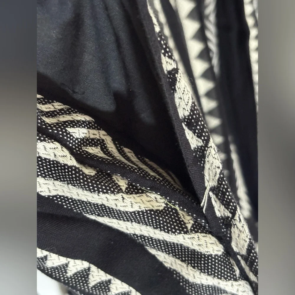 Maeve Monochrome Geometric Long Sleeve Dress - Picture 12 of 16